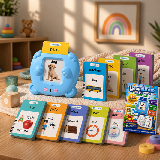 Leegolingo™ Kids | Tarjetas Parlantes Bilingües para Niños