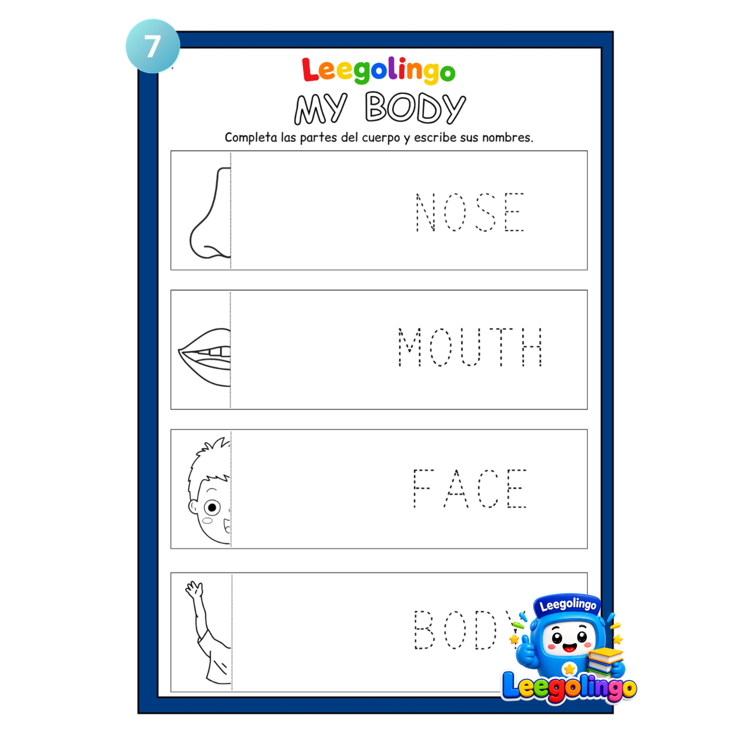 Leegolingo Preescolar – Volumen 1 | Más de 50 Actividades Educativas para Niños de 3 a 6 Años