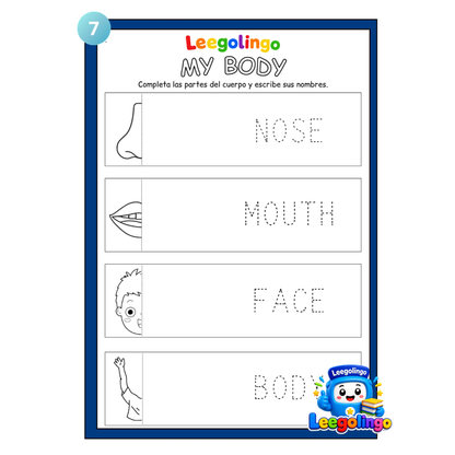 Leegolingo Preescolar – Volumen 1 | Más de 50 Actividades Educativas para Niños de 3 a 6 Años